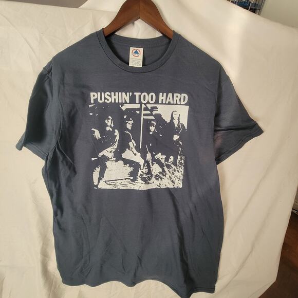 the Seeds    band   t shirt size Large Navy - Picture 1 of 2